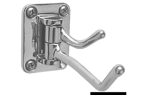 Appendiabiti inox 2ganci 38x53 