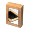 Armadietto farmacia con specchio in Teak