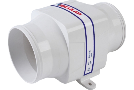 Aspiratore/Ventilatore assiale Hyperflow 7,6m3 12V 