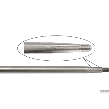 Asse elica in acciaio inox duplex d25mm l180cm