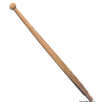 Asta bandiera teak 120 cm 