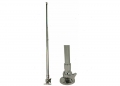 Asta Portabandiera folding 660mm in Acciaio Inox