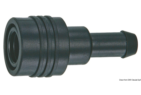 Attacco femmina Suzuki piccolo portagomma Ø8 mm 