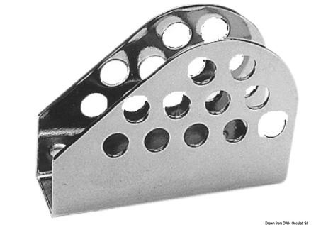 Attacco inox stralli 49x16x37 mm 