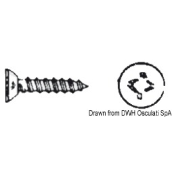 Auto ts 4,2x10 AISI 316 316.7982/4.2X10