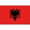 Bandiera Albania 20 x 30 cm 
