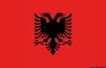 Bandiera Albania 20 x 30 cm 