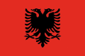 Bandiera albania cm.20x30