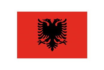 Bandiera albania cm.30x45