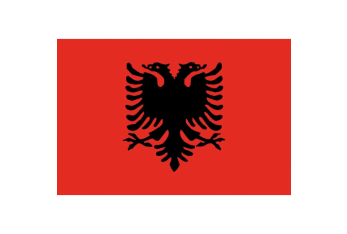 Bandiera albania cm.40x60