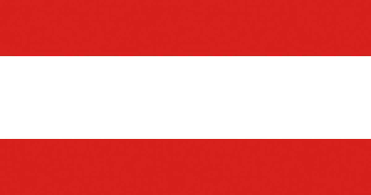 Bandiera Poliestere Resistente UV Bandiera Austriaca Con Aquila