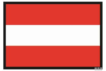 Bandiera austria 30x45cm 