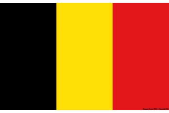 Bandiera Belgio 30 x 45 cm 
