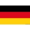 Bandiera Germania 30 x 45 cm 