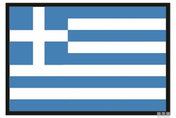 Bandiera grecia 30x45cm 