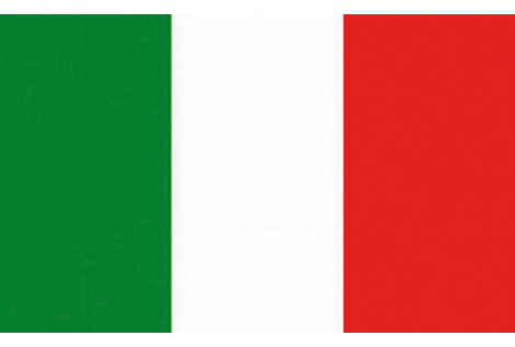 BANDIERA ITALIA CM.20X30