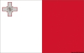 Bandiera Malta 40 x 60 cm 