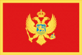 Bandiera montenegro cm.20x30
