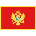Bandiera montenegro cm.30x45