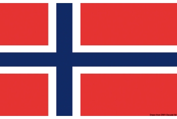Bandiera Norvegia 30 x 45 cm 