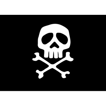 Bandiera pirata cm.20x30
