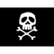 Bandiera pirata cm.30x45