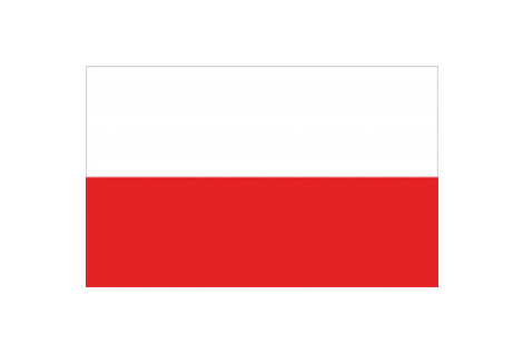 Bandiera polonia cm.40x60