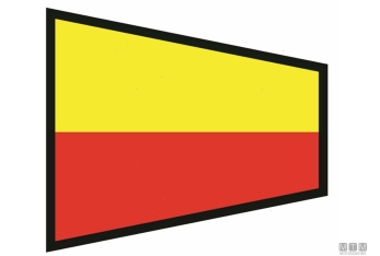 Bandiera segnale 7 40x60cm 