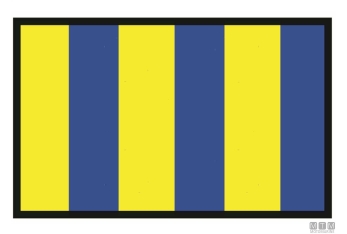 Bandiera segnale g golf 40x60cm 