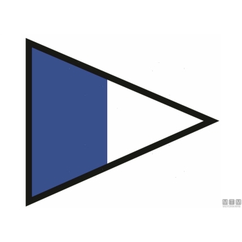 Bandiera segnale ripetitore 2 40x60cm 