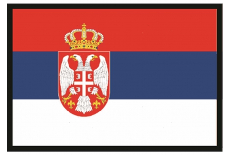 Bandiera Serbia