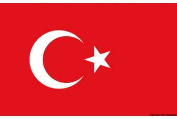 Bandiera Turchia 40 x 60 cm 