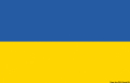 Bandiera Ucraina 20 x 30 cm 