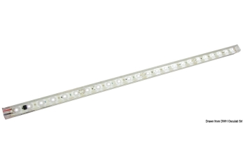 Barre luminosa Orizon 24 LED 24 V Cool white 