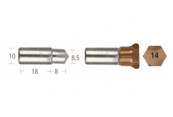 Barrotti Motore Ford (10x18mm)