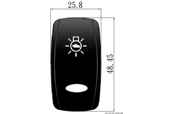 Bascula Oval per int. Marina Top apertura portello 