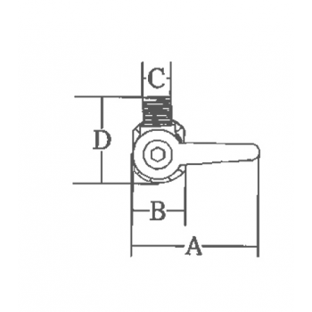 BASE ANTENNA ABS PER TUBO