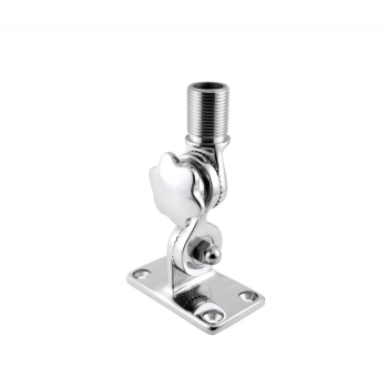 Base antenna inox 316 doppio snodo