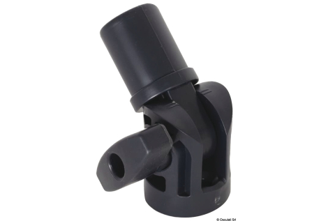 Base di fissaggio universale snodata per tubi Ø32m 