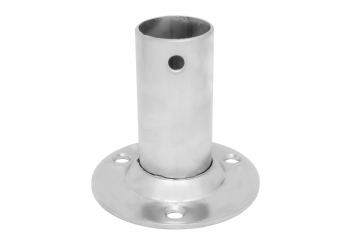 BASE INOX 90° Ø MM.22