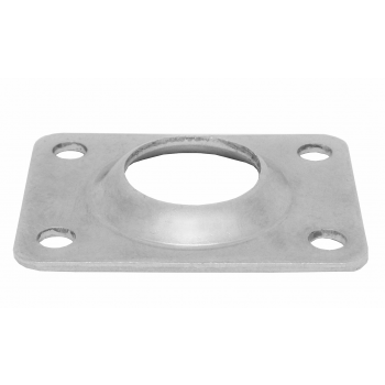 BASE INOX A SALDARE 90° Ø MM.22