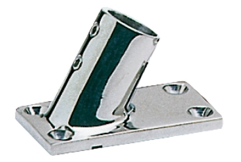 Base inox pulpito 60° 22 mm 