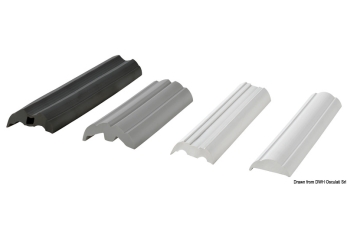 Base Pvc Bianca per profilo 20 svasato 
