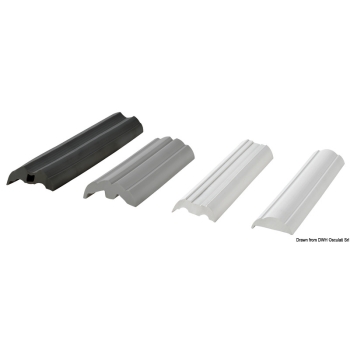 Base Pvc Grigia per profilo 20 imbutito 