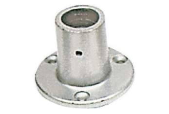 Basetta lega leggera 90° 25 mm 