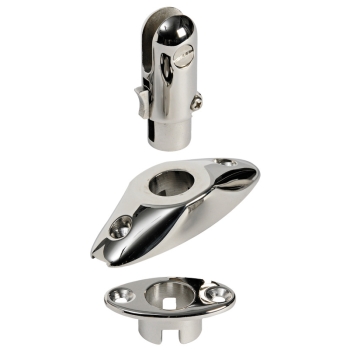 Basetta per tendalino 90x40 mm esterna 