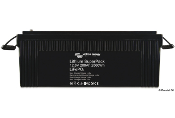 Batteria al litio SuperPack 12,8V/200Ah (M8) 