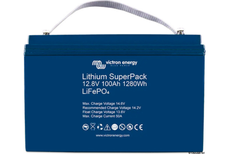 Batteria al litio SuperPack 25,6V/50Ah (M8) 