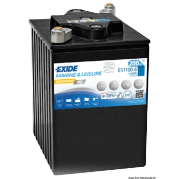 Batteria Exide gel 210 Ah 