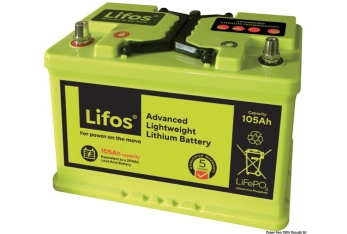 Batterie al litio Lifos 12,8 V 105 Ah 